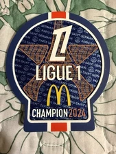 2024 PSG LIGUE 1 SOCCER CHAMPION PATCH PARIS SAINT GERMAIN SILICONE MATERIAL🤩
