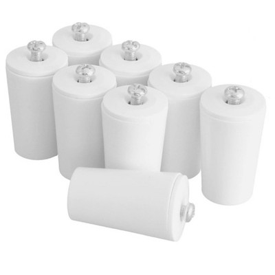8pcs Water Resistant Roller Blind Holders Excellent for Indoor & Outdoor Usage