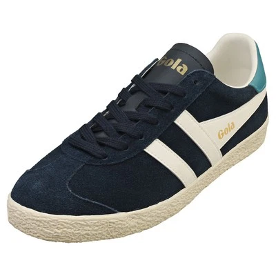 Gola Medallist Womens Casual Trainers in Navy Off White - 6 UK