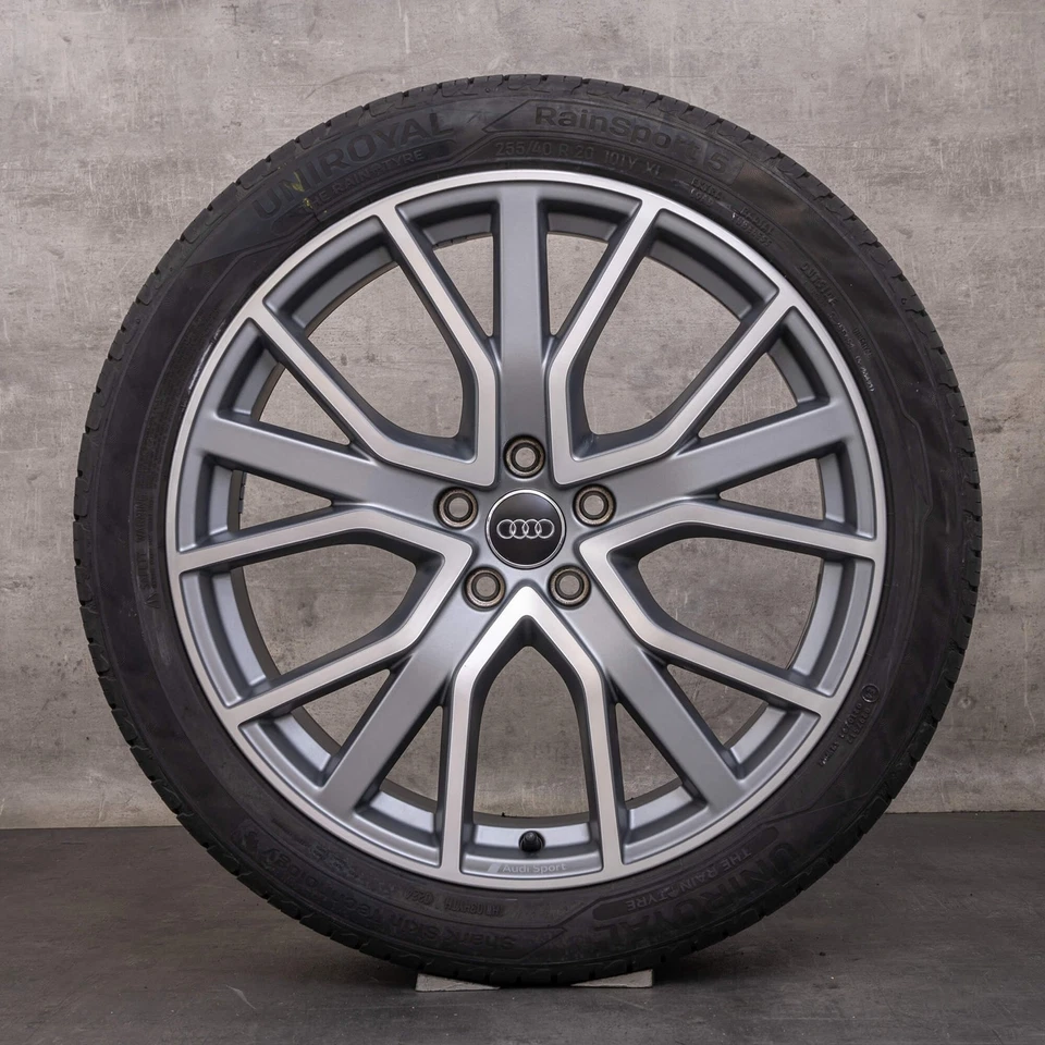 Audi A6 S6 Felgen 20 Zoll 4K C8 Sommerräder 4K0601025AB anthrazit matt - Bild 3 von 4