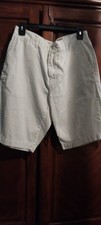 Mens White Chinos Original Wash Size 32 Shorts
