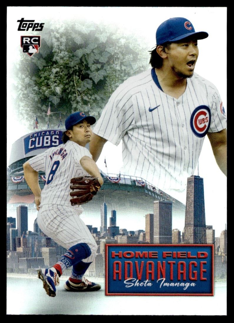 2024 Topps Update Home Field Advantage Shota Imanaga Rookie Cubs #HFA-25 C79