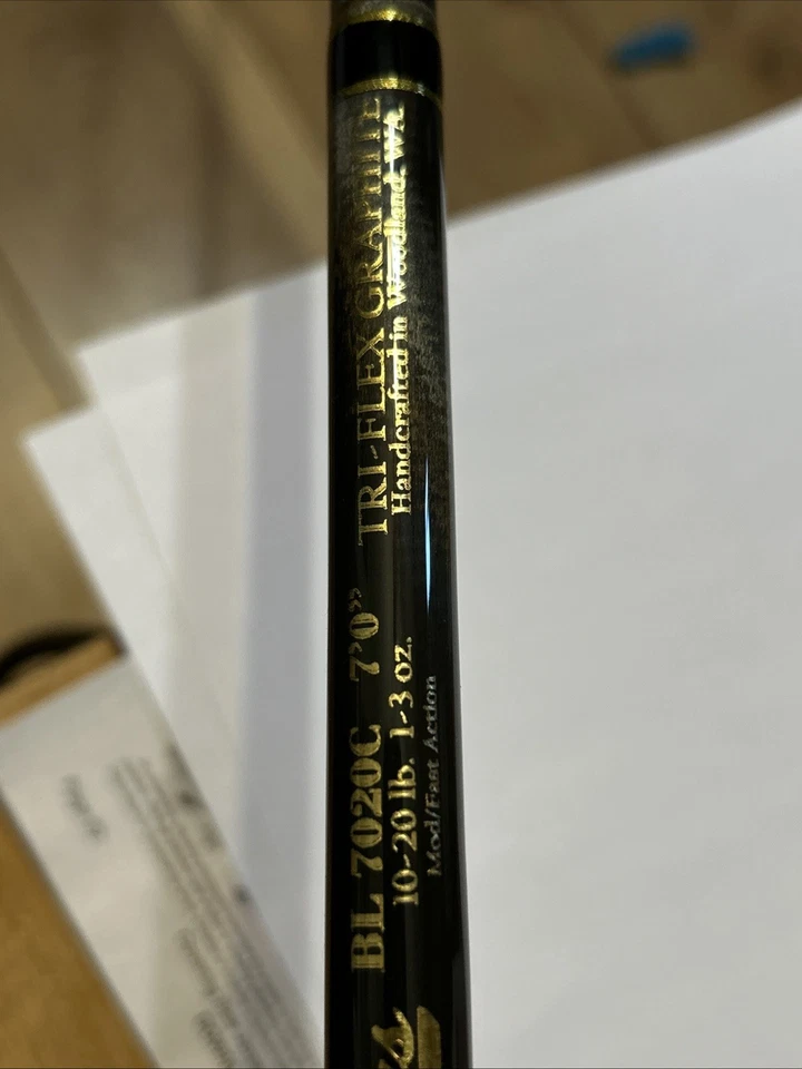 Varilla de fundición Lamiglas Tri-Flex BL7020C 7’ 10–20 lb 1–3 oz Mod/Rápido – EE. UU. Foto 3 de 4