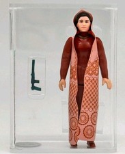 VINTAGE 1980 STAR WARS LEIA ORGANA BESPIN AFA 80 GOWN TURTLE NECK HK