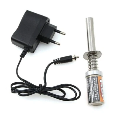 MARKENLOS HSP 80101 Glühkerzenstarter LGNiter für Gas Nitro Motorleistung 1/10 1/8 RC Auto