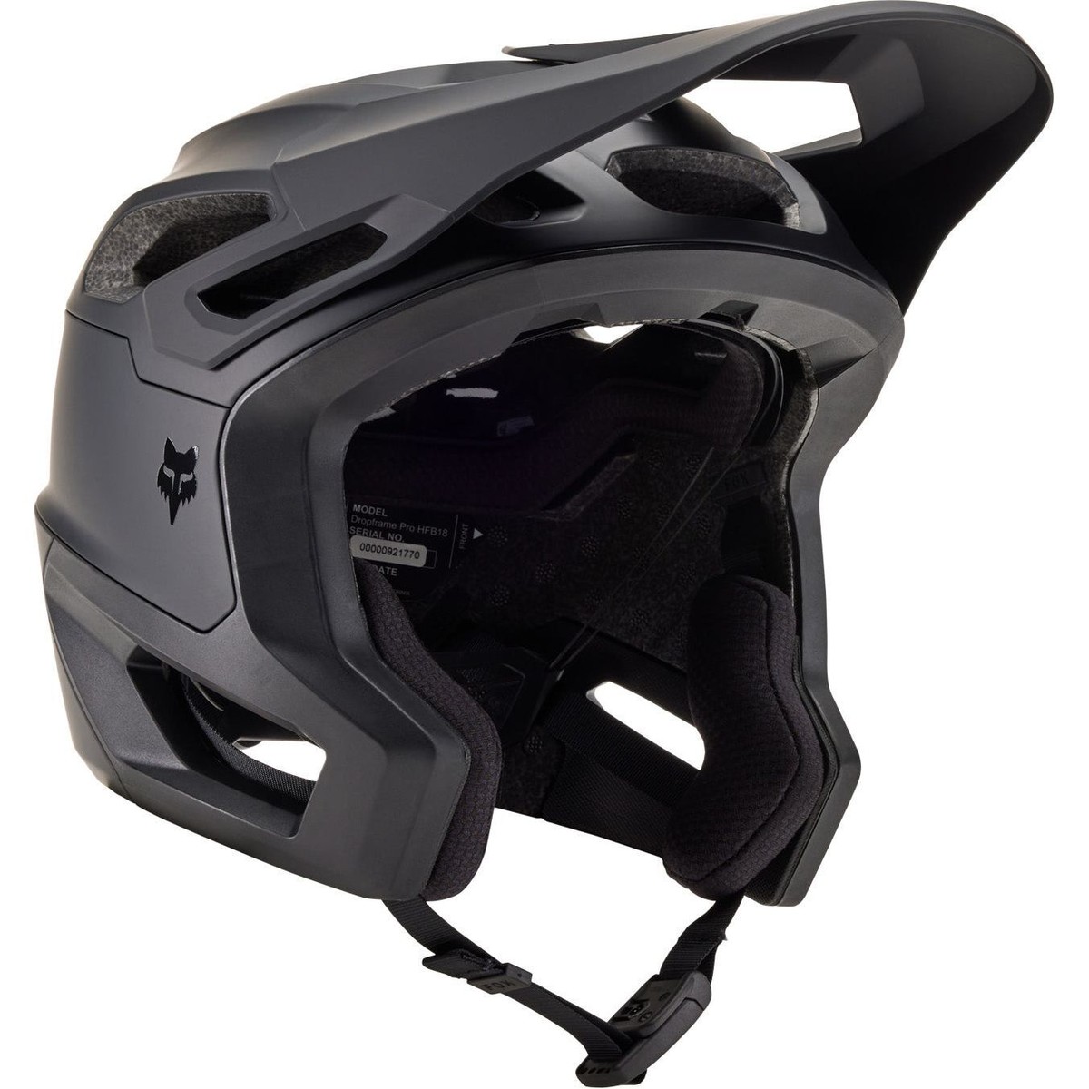 Fox Dropframe Pro MTB Full Face Cycling Helmet Black Mountain Bike Ride  Cycle | eBay