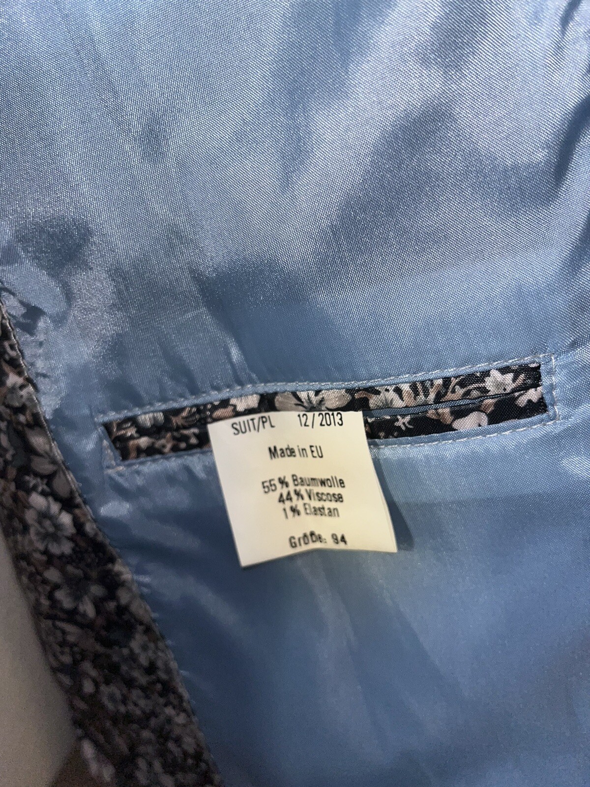 Men NAVYBOOT Elbow patch Hand stitched Blazer 38R - image 8