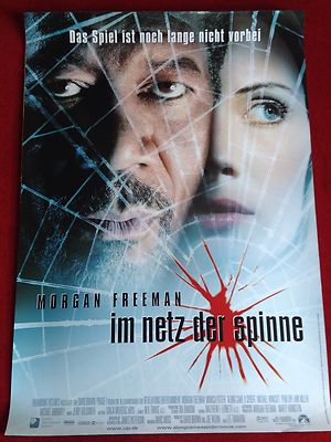 Im Netz der Spinne Kinoplakat Poster A1, Morgan Freeman, Ashley Judd
