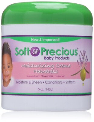 Soft & Precious Moisturizing Creme Hair Dress - Moisture, Sheen, Softens 5 Ounce