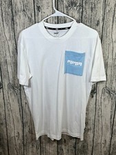 Puma Rebel Men's Short Sleeve White T-Shirt Size Small