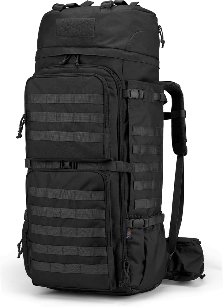 Backpack tactical backpack hiking backpack 75L trekking backpack zipper with the
