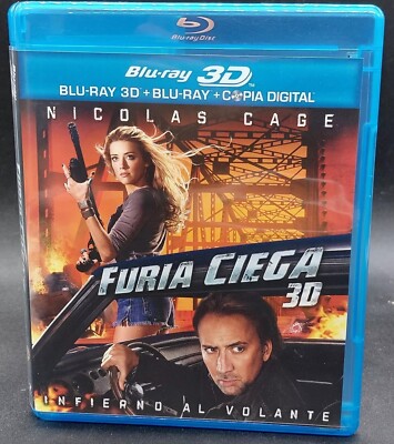 Furia Ciega Blu-ray 3D +2D (13 Septiembre 2011 descatalogado) (NUEVO PRECINTADO)