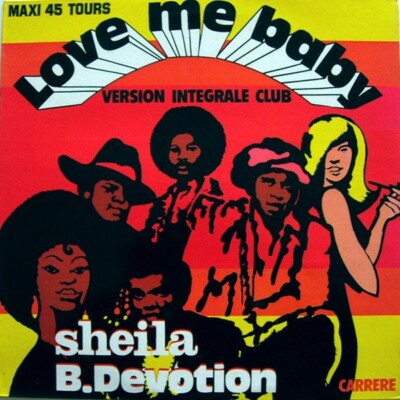 Sheila B. Devotion Love Me Baby Vinyl Single 12inch NEAR MINT Carrere