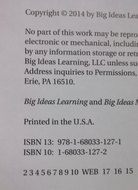 Big Idea Math Course 3 Teacher Edition A Bridge To Success By Larson 