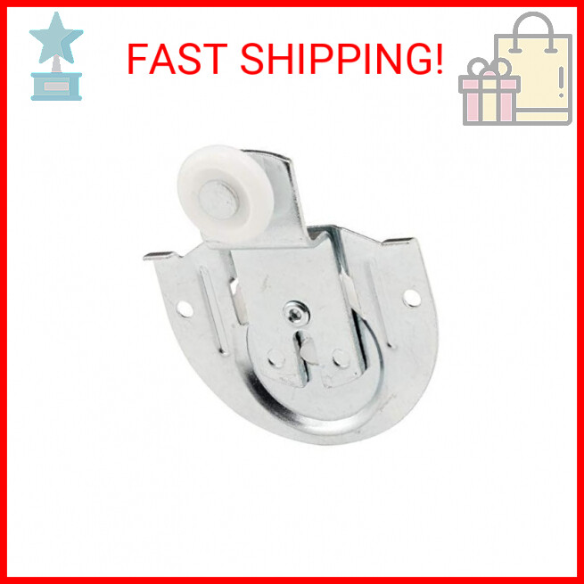 Slide-Co 161372 Closet Door Roller, Back, 3/8 In. Offset, 7/8 In. Nylon Wheel (2