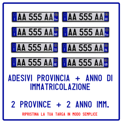 HADEXIA - Adesivi per targa di immatricolazione, scooter, moto, dipartimento 91 Essonne, logo Regione Ile-de-France