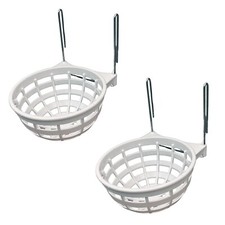 Bird nest with iron hooks for finch, canary and small bird sold in pack of 2