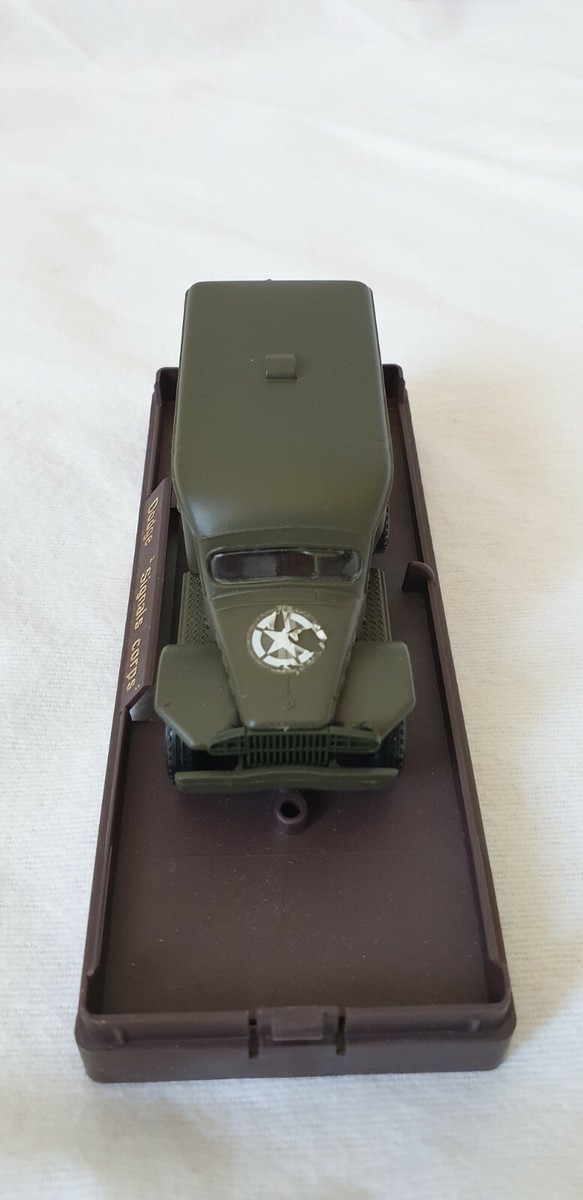 Solido 1/50, Dodge signal corp, US WW2 + decalcomanies, antennes, neuf + boîte