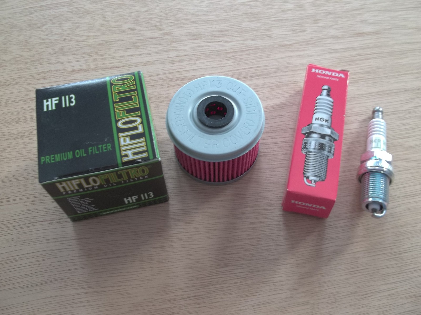 Honda Oil Filter OEM Spark Plug Tune up TRX500 TRX 500 Fourtrax Foreman FE FM