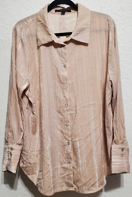 Marc New York, Andrew Marc XL Velvet Pink Champagne Color Button Down Shirt | eBay Marc New York, Andrew Marc XL Velvet Pink Champagne Color Button Down Shirt | eBay