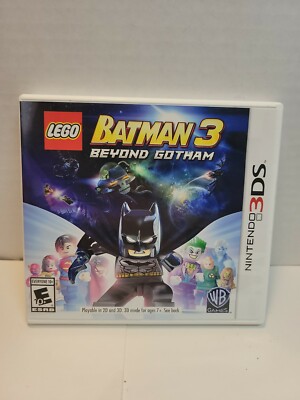 LEGO Batman 3: Beyond Gotham (Nintendo 3DS, 2014) Complete w Manual & Case BB71