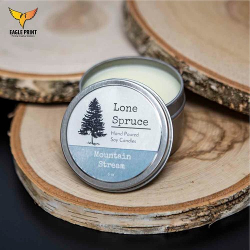 "100 pegatinas personalizadas con logotipo redondo - etiquetas adhesivas personalizadas de 0,5-7"" hechas en EE. UU. - Imagen 3 de 16