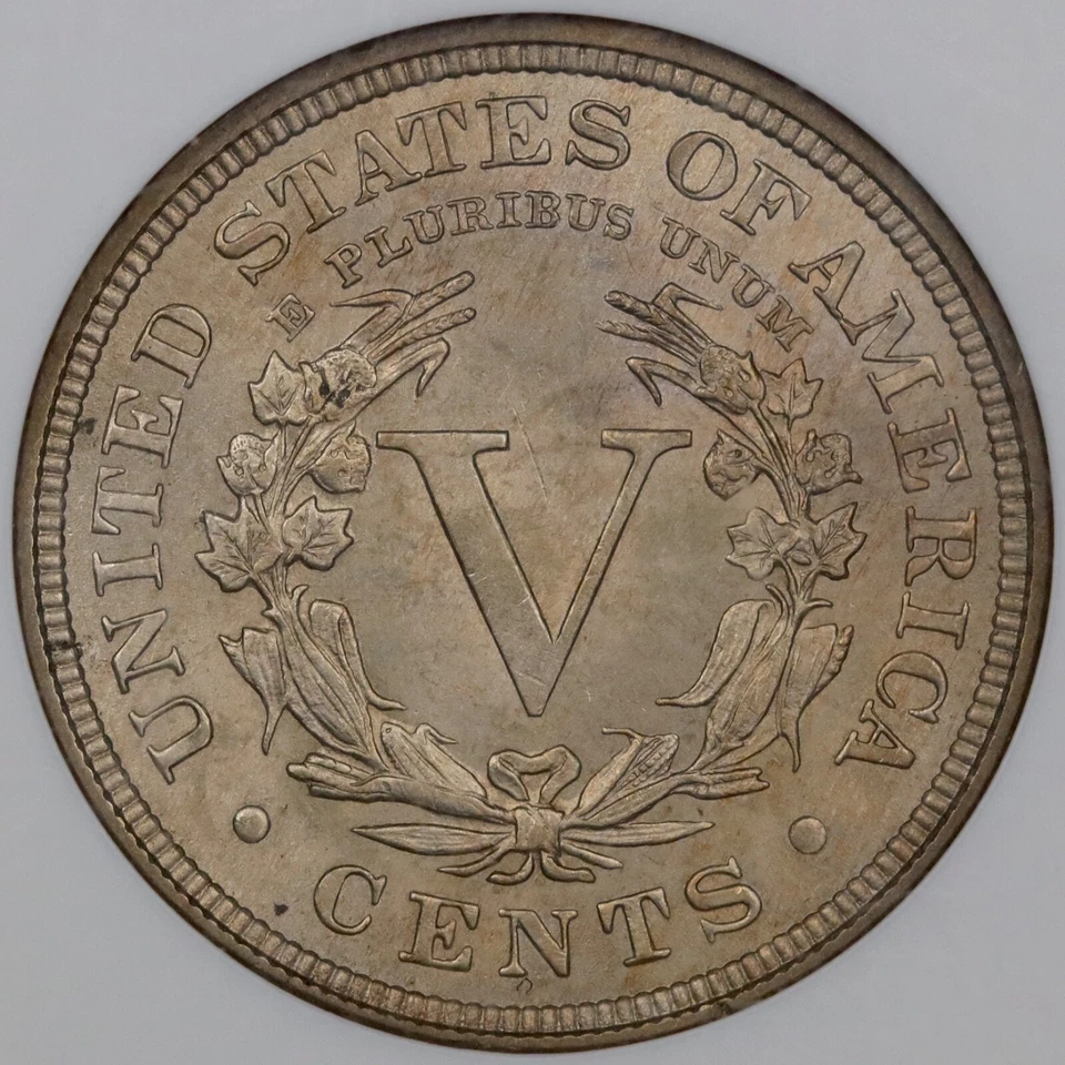 1893 5c Liberty Nickel - NGC MS 62 - Image 2 of 4