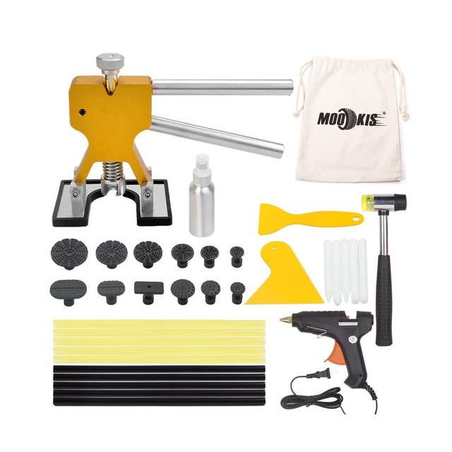 Kit Rimozione Ammaccature Mookis – 9 Pezzi Con Aste E Ganci Per Auto