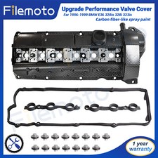Carbon Fiber-like Valve Cover For 96-00 Bmw E36 E39 323is 328is 528i M3 Z3 Carbon Fiber-like Valve Cover For 96-00 Bmw E36 E39 323is 328is 528i M3 Z3