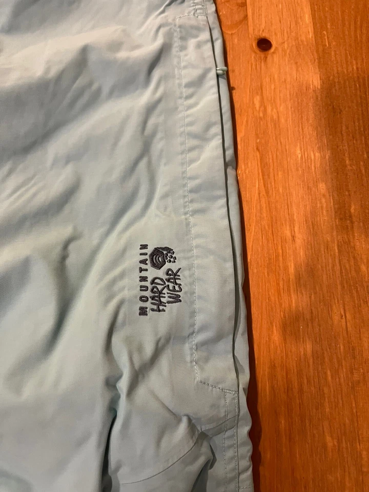 Pantalones de esquí para nieve Recco Hardwear azul verdoso de montaña para mujer talla XS Foto 2 de 4