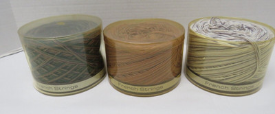 Vintage W West Designs FRENCH STRINGS 100% Cotton Yarn France