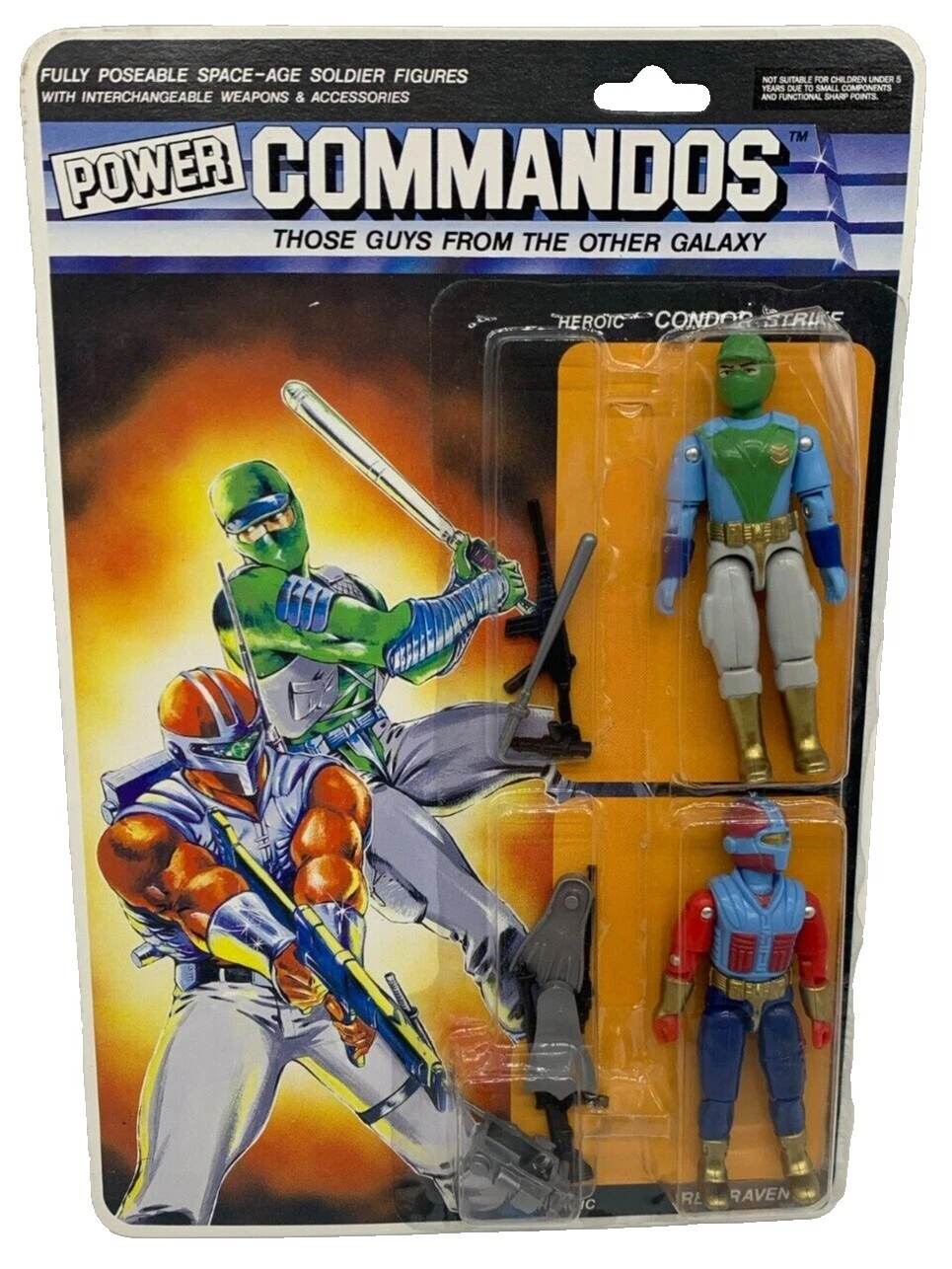 Figuras de acción de metal Raven