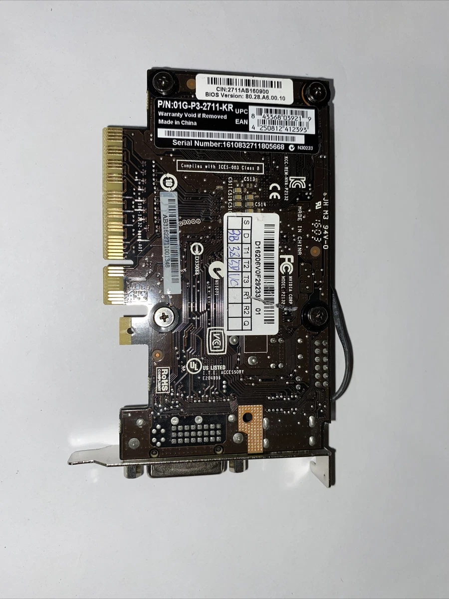 EVGA GeForce GT 710 Video Card 01G-P3-2711-KR