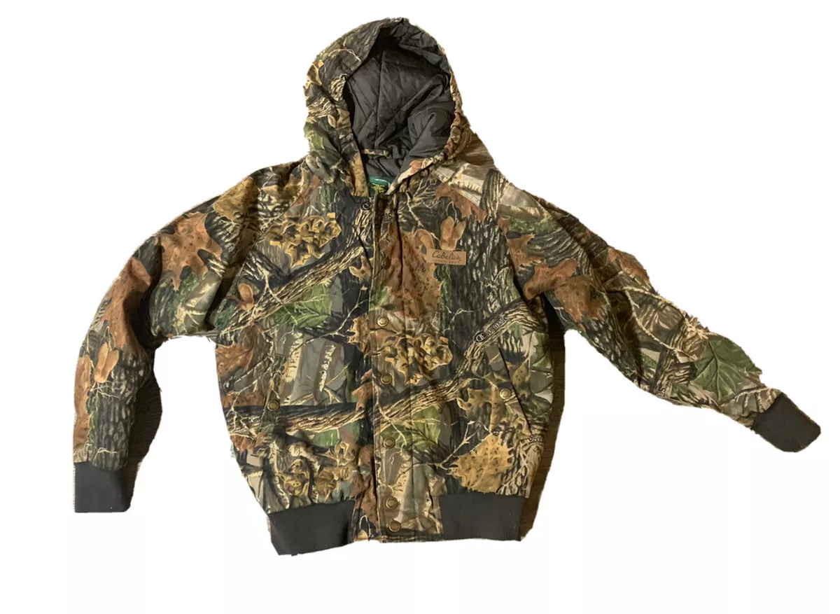 Cabelas Kids Seclusion 3D Cani Hooded Jacket Size Medium