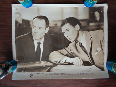Pressefoto / still  The Wrong Man  Henry Fonda, Anthony Quayle