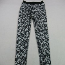 Nike Pro Leggings Womens Medium Workout Waist 24" Inseam 28" Lightweight
