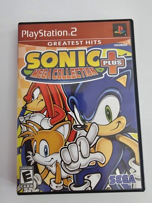 PlayStation 2 PS2 Sonic Mega Collection Plus Greatest Hits No Manual
