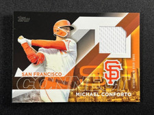 2024 Topps Series 2 Michael Conforto CC2-MC City Connect Relic Card SF Giants