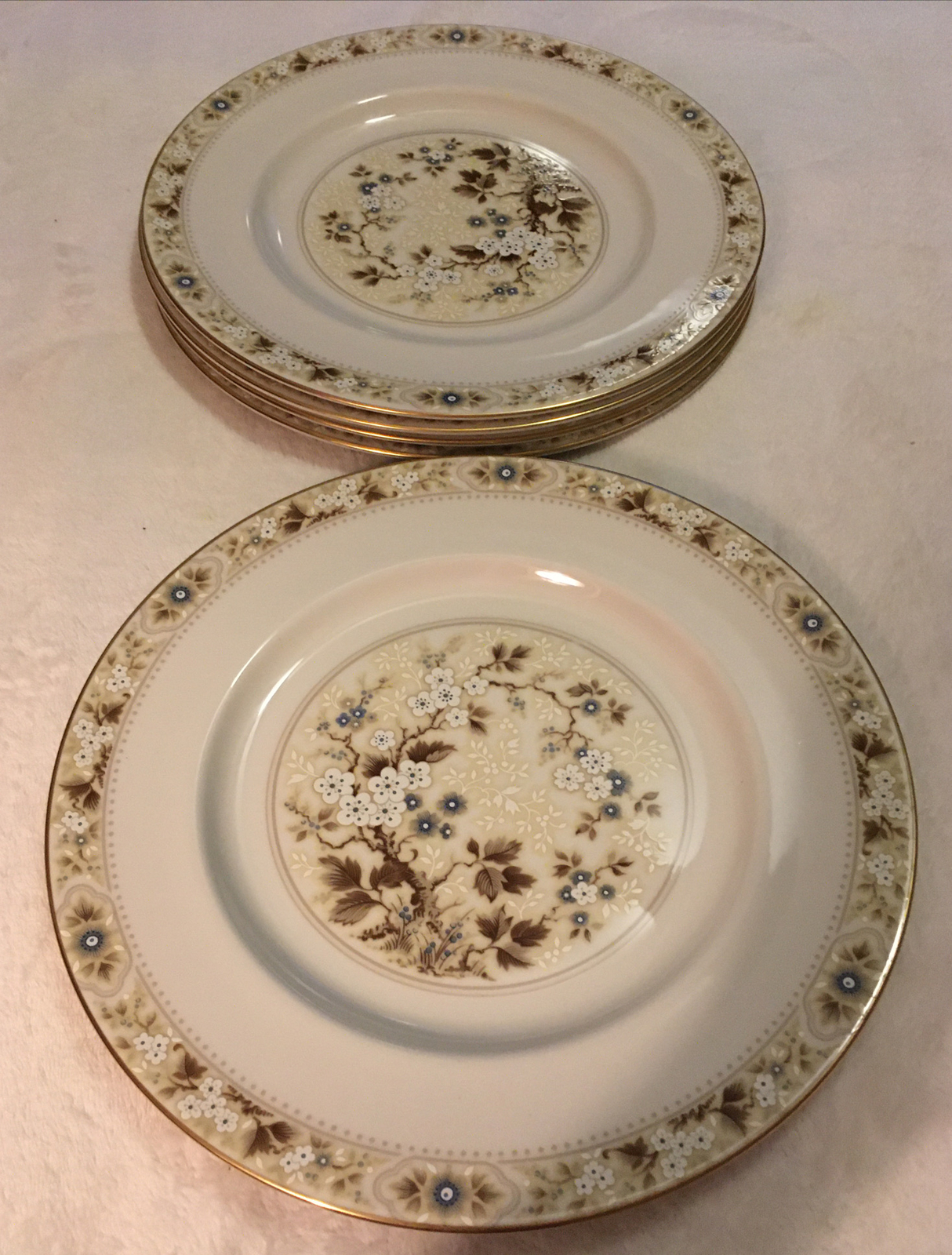 Royal Doulton MANDALAY TC 1079 Dinner Plates 10 1/2” Beautiful Set Of 5