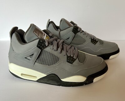 NEW NIKE Air Jordan 4 Retro SIZE 10.5 2004 Cool Grey NIB Unworn in