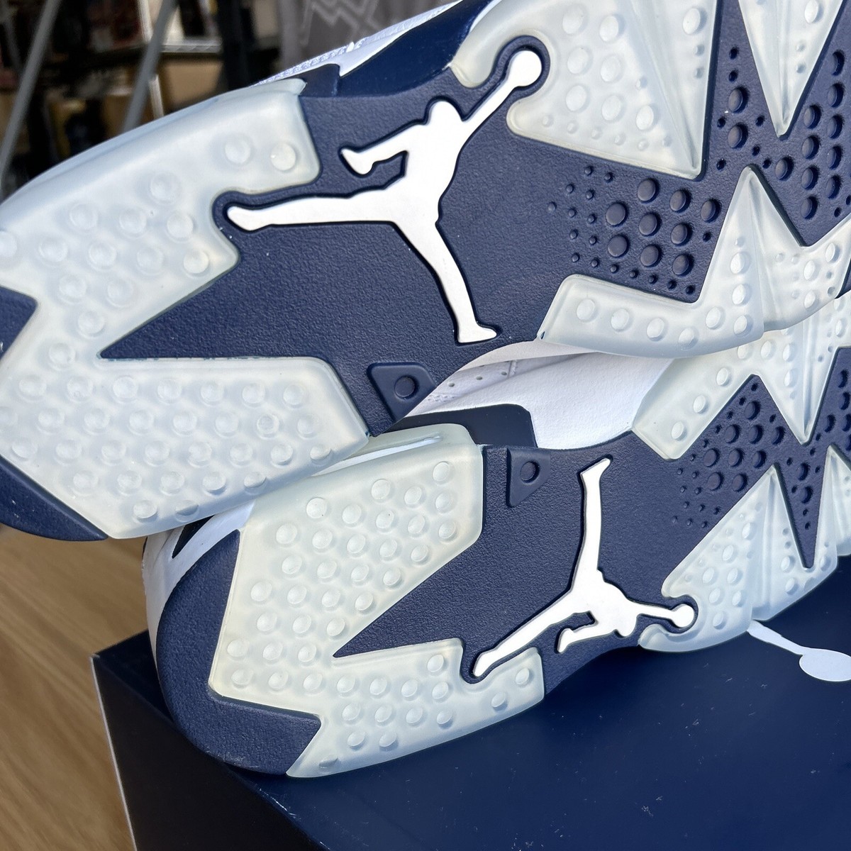 Size 12 - Jordan 6 Retro Midnight Navy Brand New W/ Box