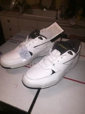 Dunlop Dry Athletic Genuine Leather Upper Golf Shoes, Size 7.5