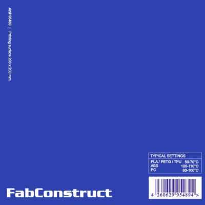 FabConstruct Printing surface / Druckbett Beschichtung u.a. für Raise3D