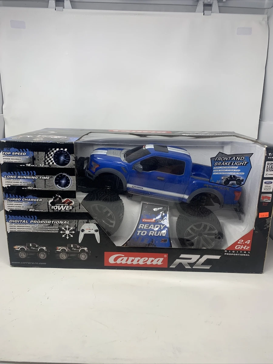 Carrera RC 1 18 Scale Power Rider Truck 4WD RTR w Radio Battery Charger