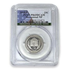 2015-S Washington America The Beautiful - Homestead NP Quarter PCGS PR69DCAM