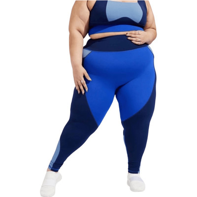 BuffBunny Collection Journey Leggings Rio Blue Size XL Activewear Athleisure