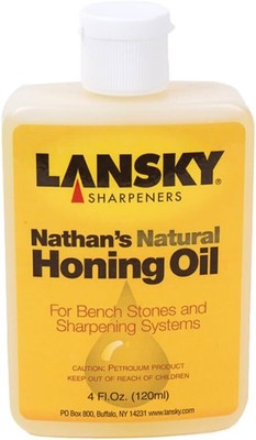 Lansky Nathan's Natural Honing Oil: Lubricant for Non-Diamond Medium, Yellow 