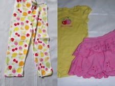 GYMBOREE Berry Sweet Girls 18-24 Month Bodysuit Skirt Pants Outfit NWT