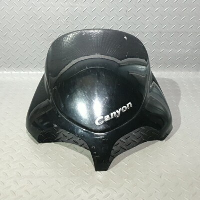 Cagiva Canyon 600 1995 - 1998 Front Nose Fairing Panel with Screen 80086 Black