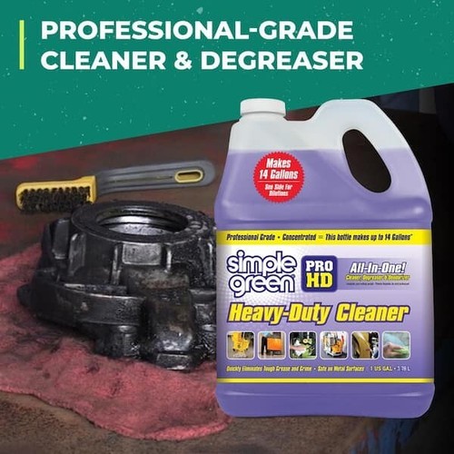 Simple Green Pro HD Heavy Duty Cleaner Degreaser and Deodorizer 128 Oz
